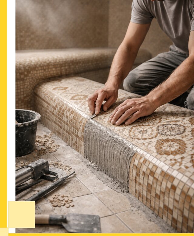 Плитка для хамама под ключ в Сочи от 3618 р. | ЭриданСчи